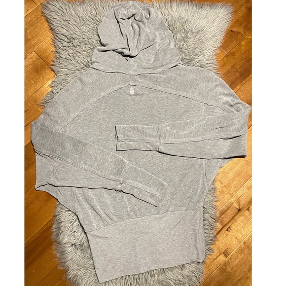 Free People FP Movement Ready Go Hoodie Gray Size XSmall - Picture 3 of 5